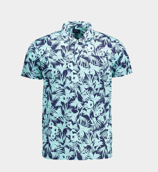 GANT Polo Shirt Mens Light Blue